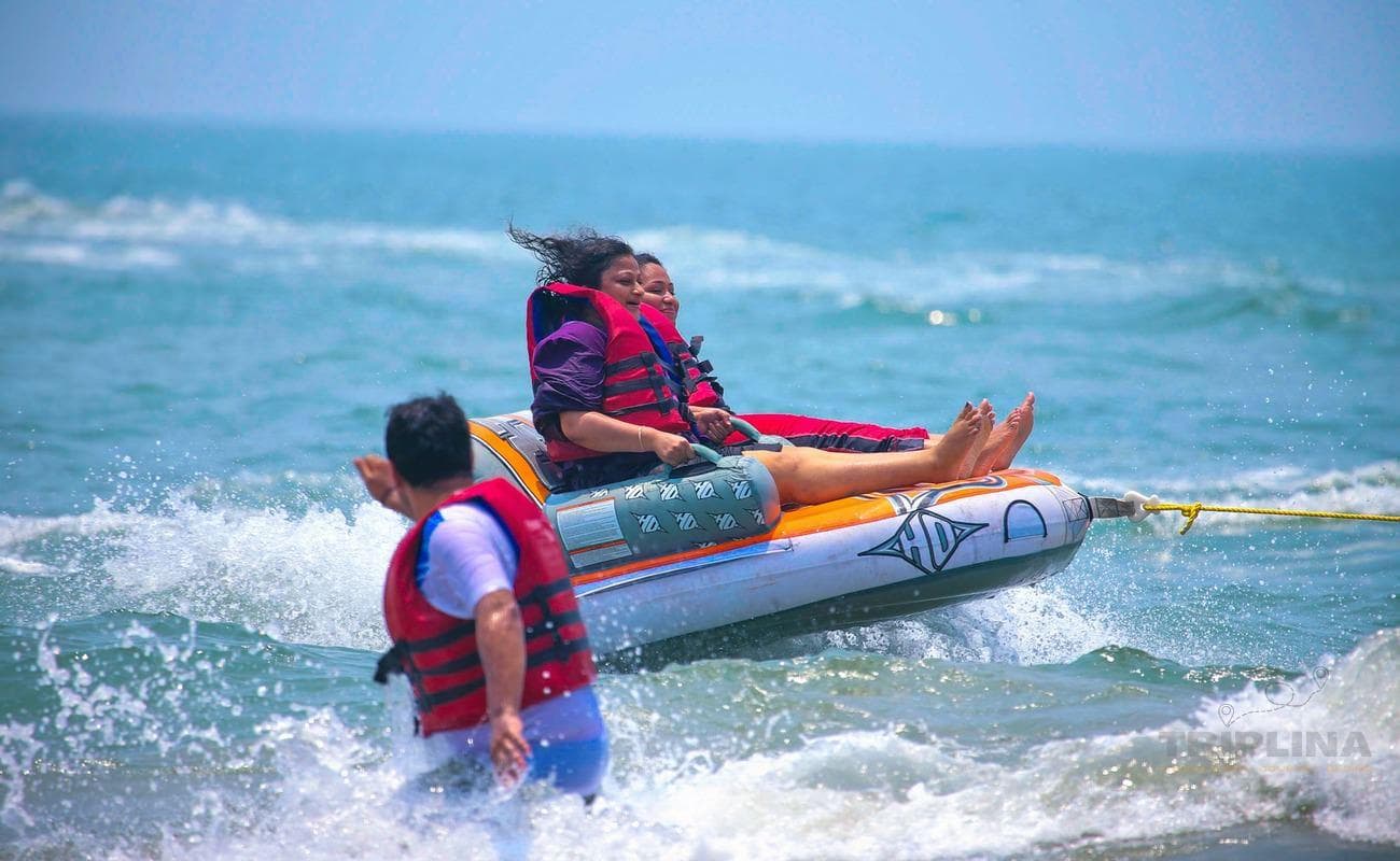 Bumper Boat Ride Water Sport in Goa