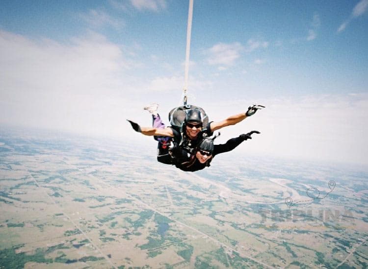 Sky Diving in Goa